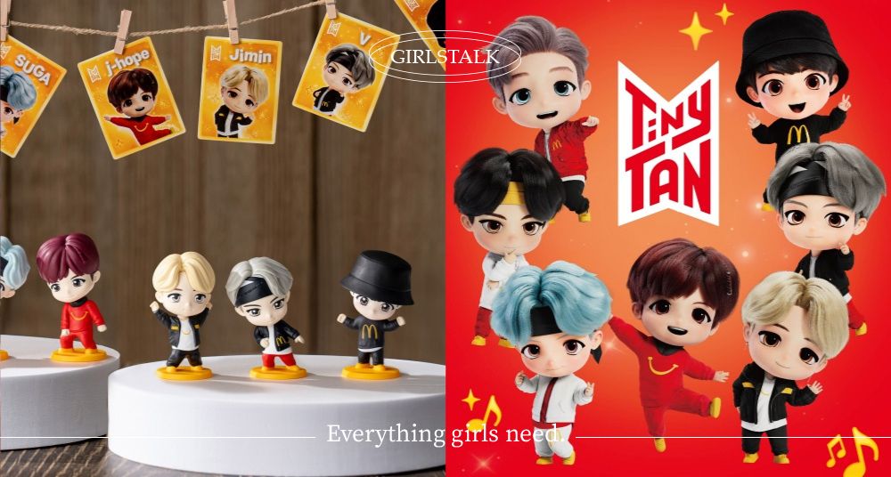 夢幻聯名登場！麥當勞全新BTS「TinyTAN盲盒公仔」這天起限量開賣！7款角色盲盒阿米必收藏！